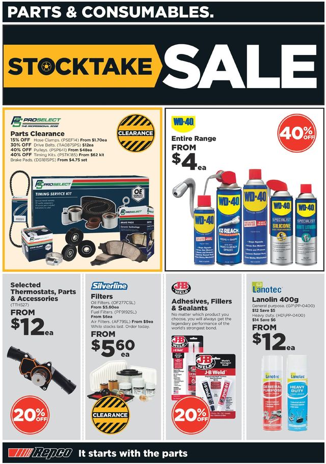 Repco Catalogue from 14/07/2021