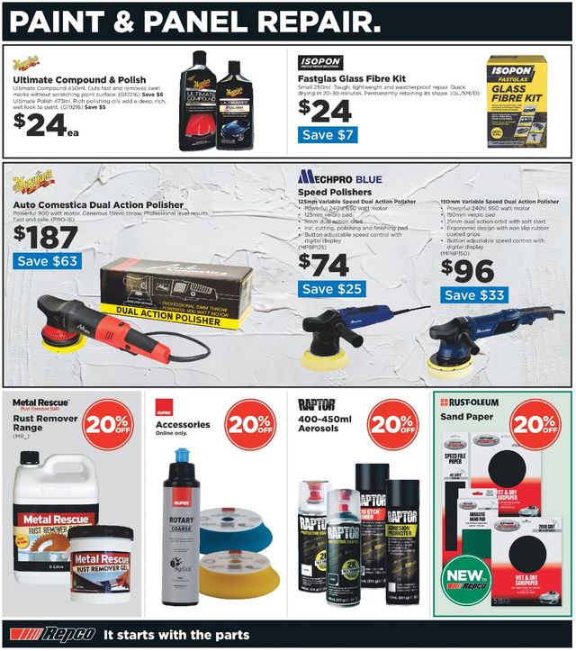 Repco Catalogue from 25/08/2021