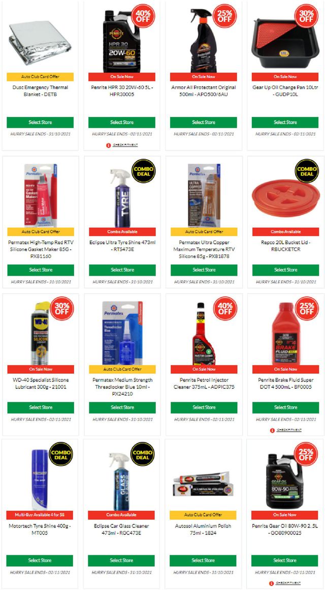 Repco Catalogue from 26/10/2021