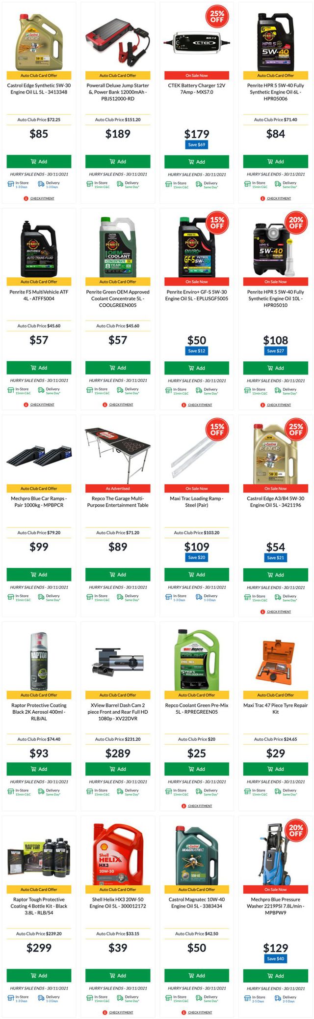 Repco Catalogue from 16/11/2021