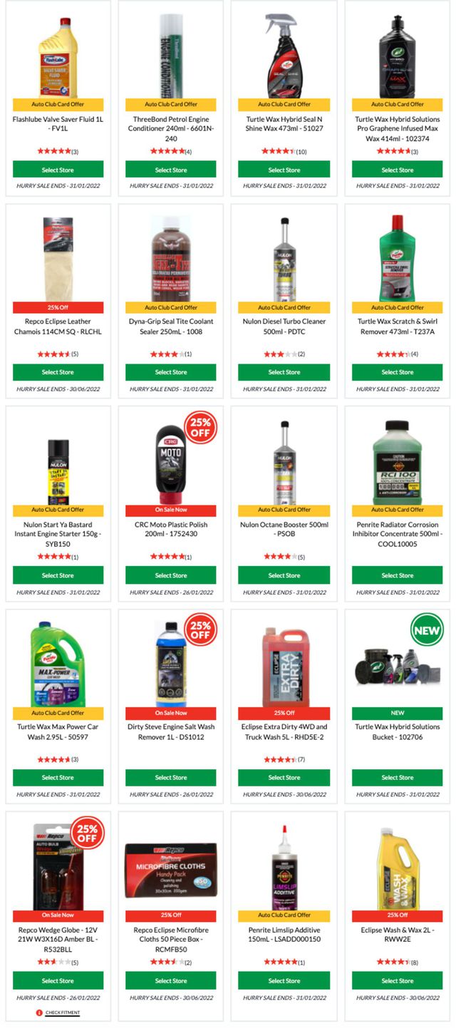 Repco Catalogue from 25/01/2022