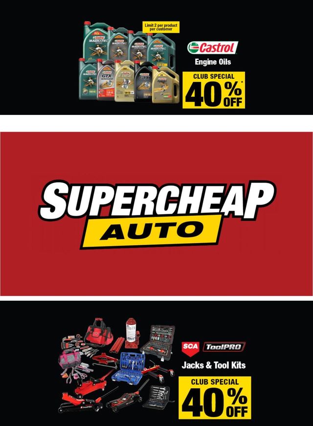 Supercheap Auto Catalogue from 22/06/2021