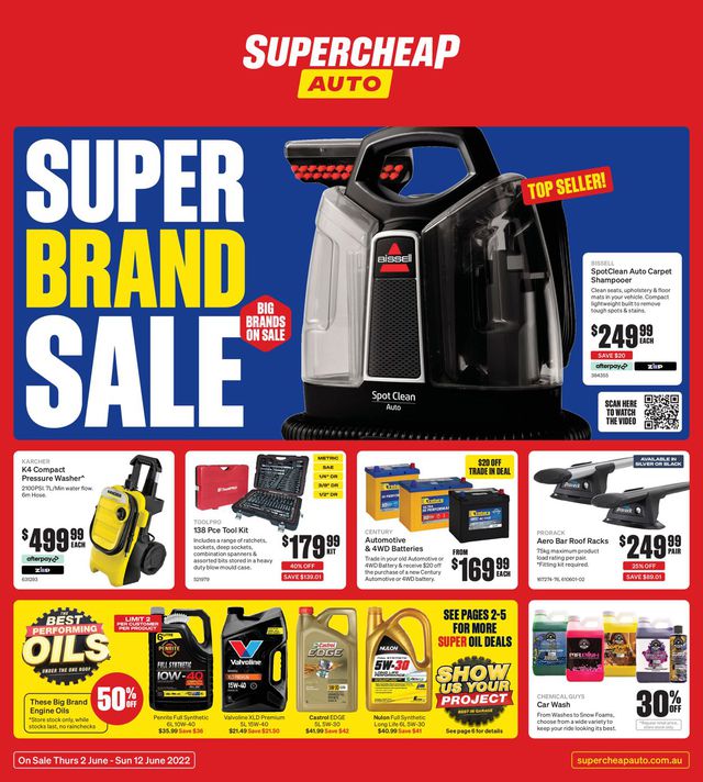 Supercheap Auto Catalogue from 02/06/2022