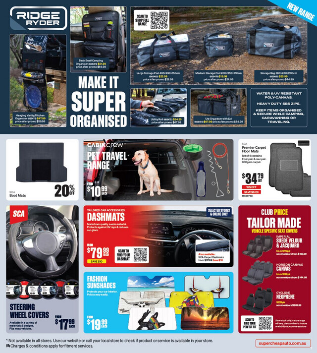Supercheap Auto Catalogue from 09/11/2023