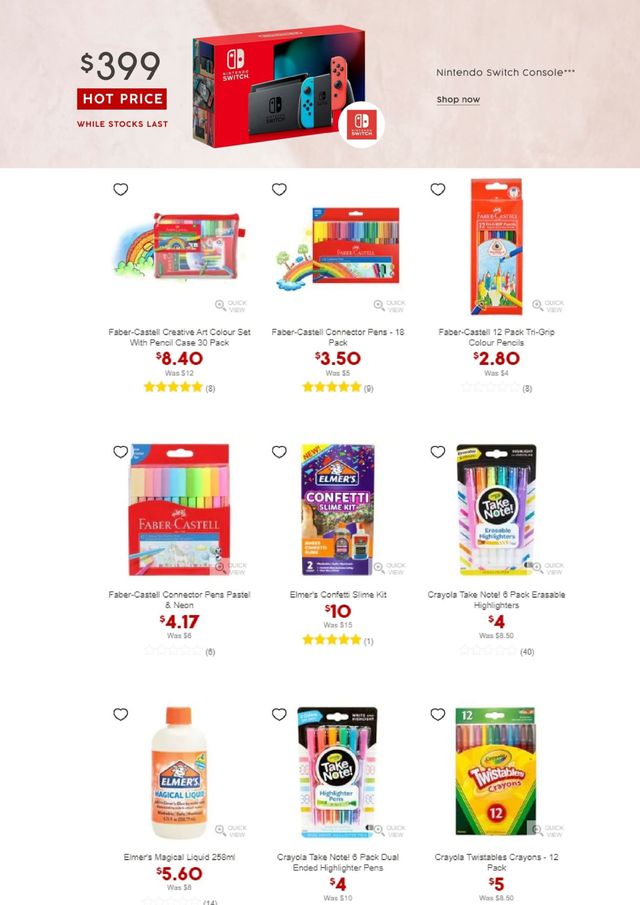Target Catalogue from 15/01/2021