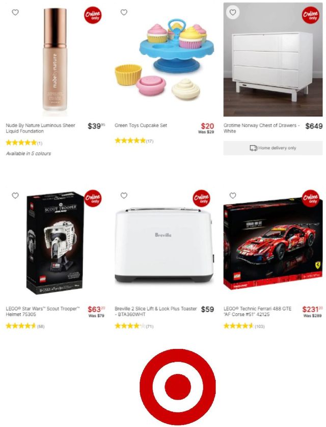 Target Catalogue from 23/09/2021