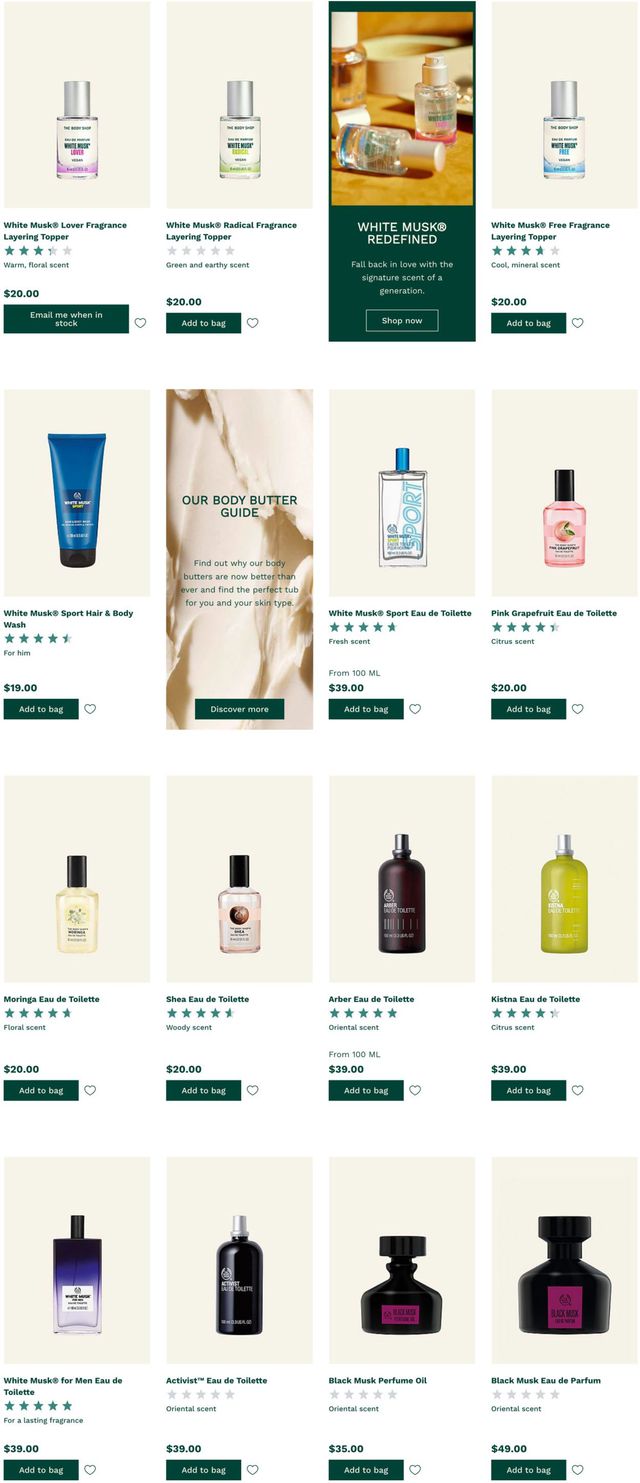 The Body Shop Catalogue from 16/03/2022