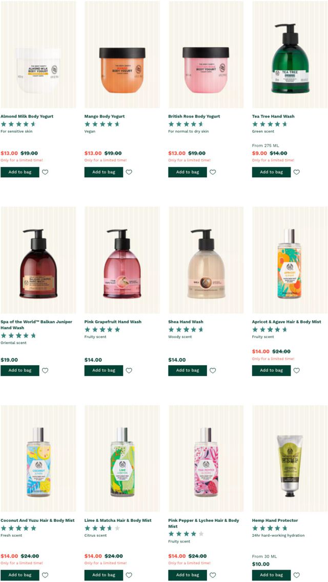 The Body Shop Catalogue from 26/05/2022