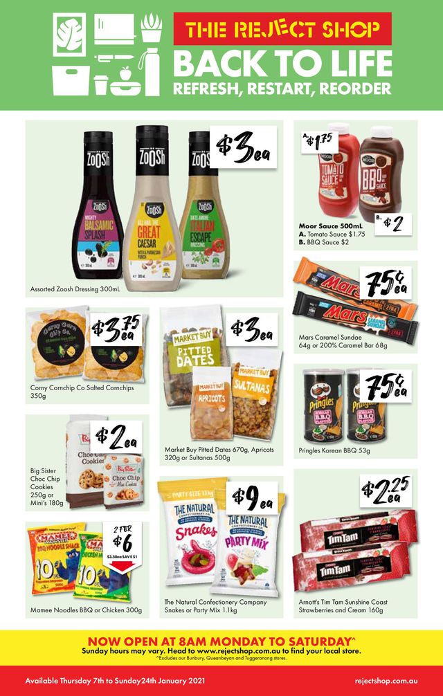 The Reject Shop Catalogue from 07/01/2021