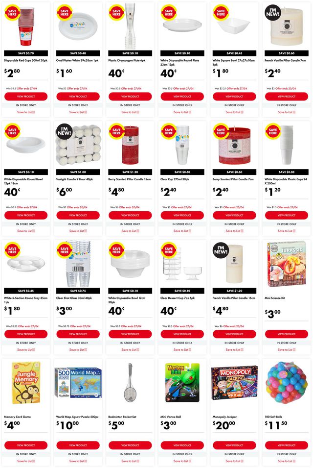 The Reject Shop Catalogue from 14/04/2022