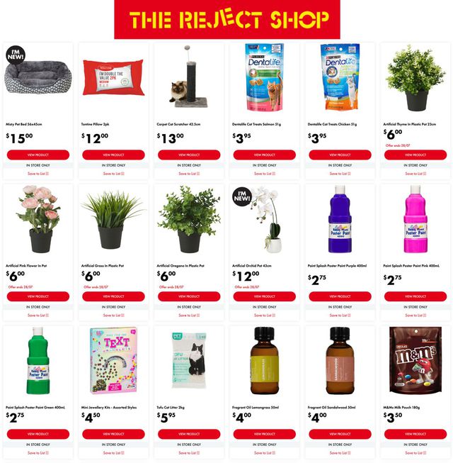 The Reject Shop Catalogue from 30/06/2022