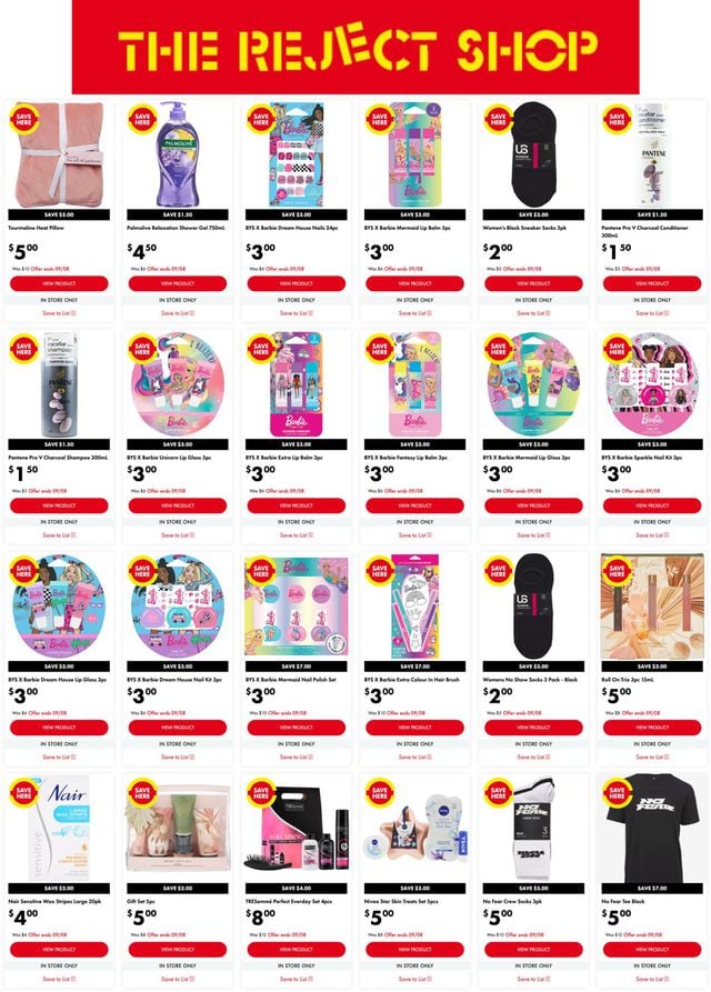 The Reject Shop Catalogue from 20/07/2022