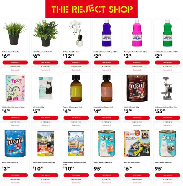 The Reject Shop Catalogue from 17/08/2022