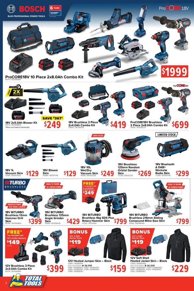 Total Tools Catalogue from 31/05/2022