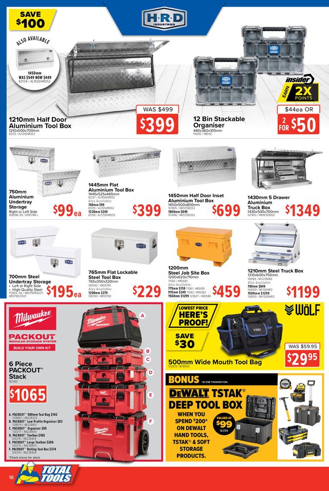 Total Tools Catalogue from 31/05/2022