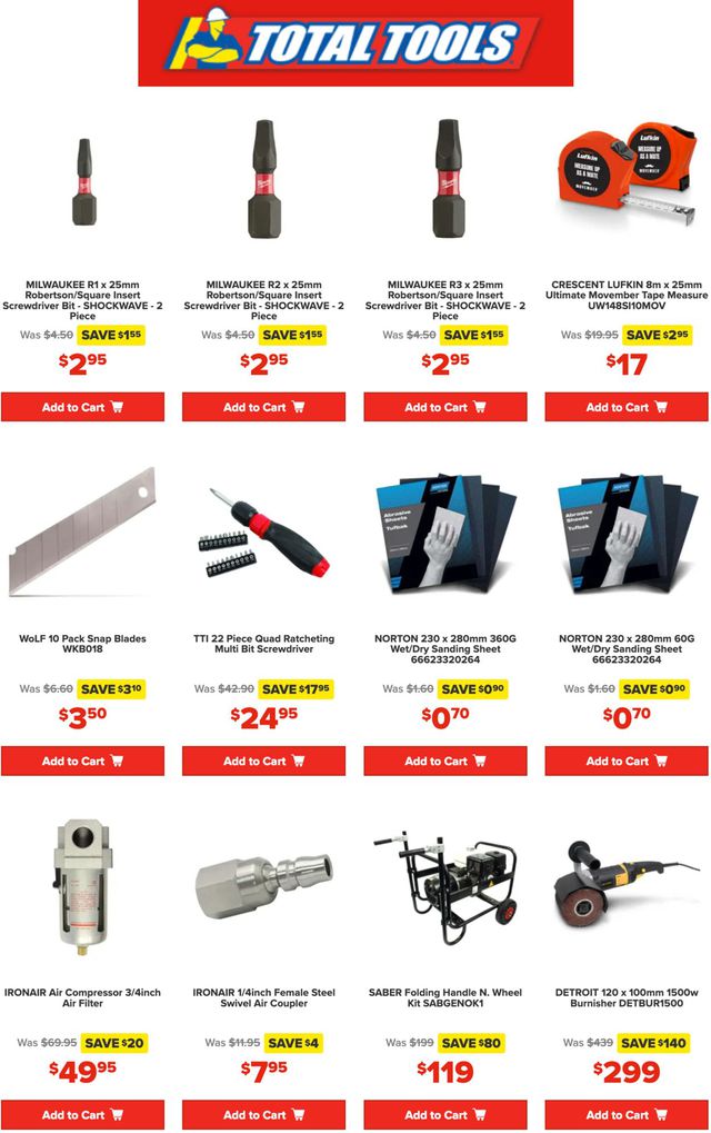 Total Tools Catalogue from 20/07/2022