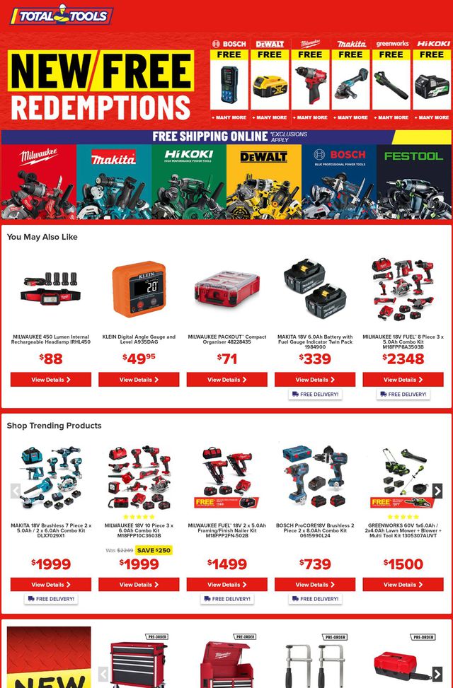 Total Tools Catalogue from 10/07/2023