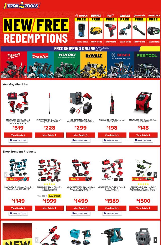 Total Tools Catalogue from 24/07/2023