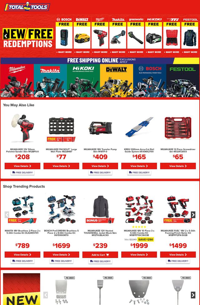Total Tools Catalogue from 28/08/2023