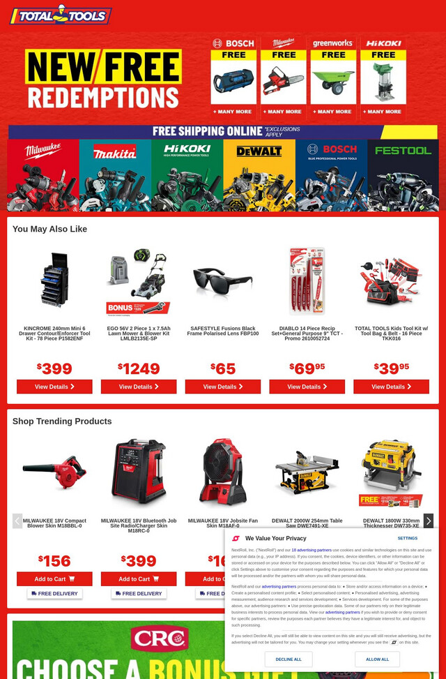 Total Tools Catalogue from 01/01/2024
