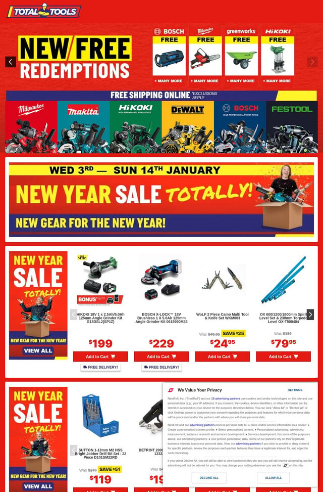 Total Tools Catalogue from 08/01/2024