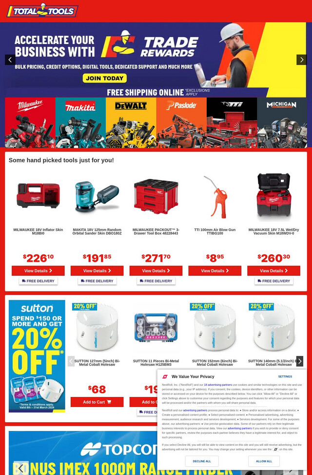 Total Tools Catalogue from 25/03/2024