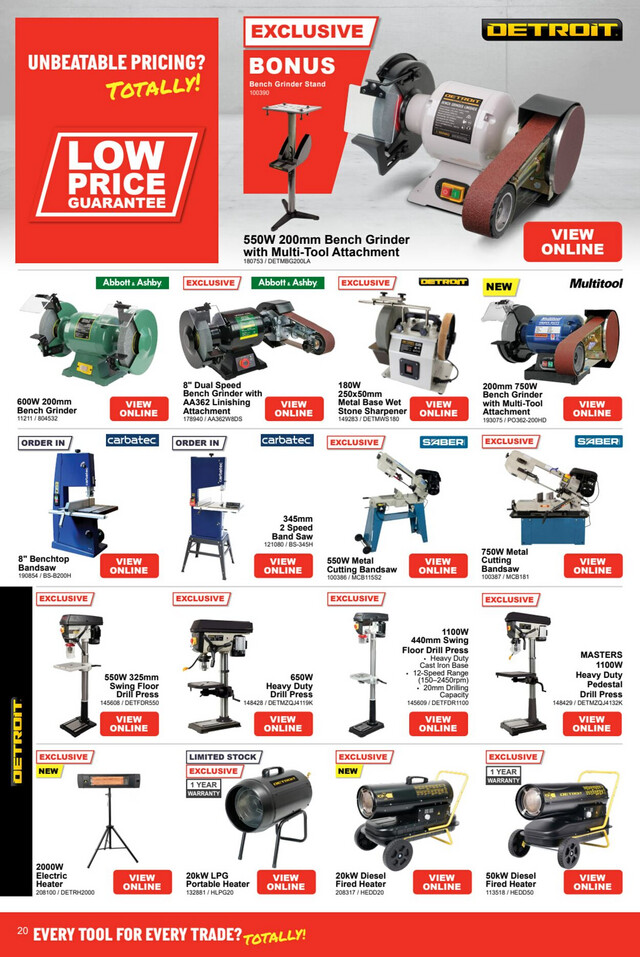 Total Tools Catalogue from 22/05/2024