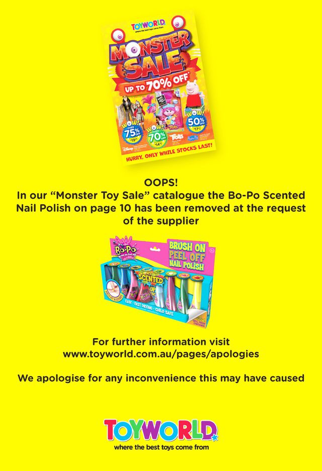 Toyworld Catalogue from 11/08/2021