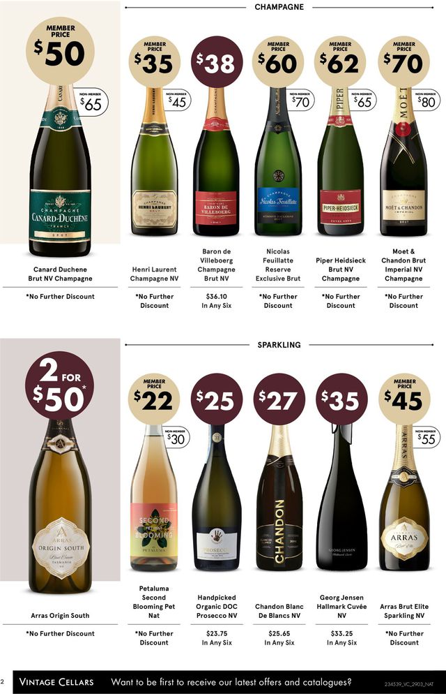Vintage Cellars Catalogue from 30/03/2023