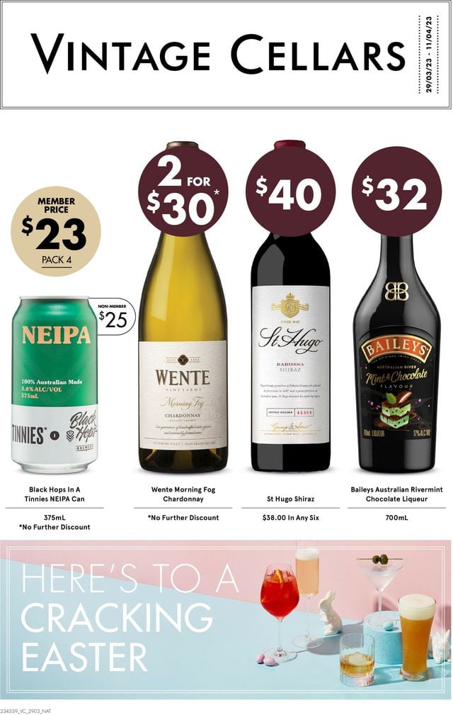 Vintage Cellars Catalogue from 29/03/2023