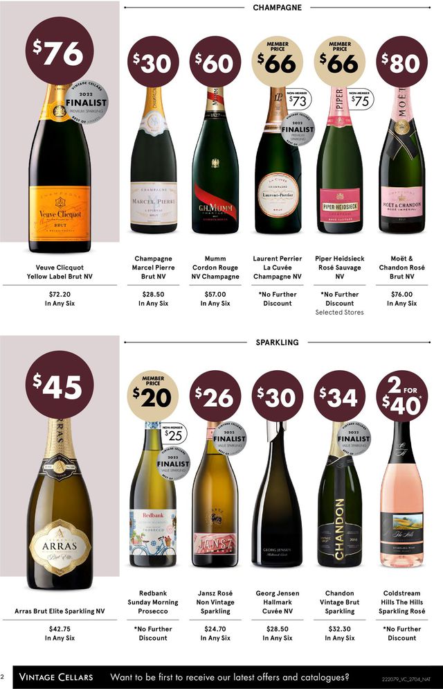 Vintage Cellars Catalogue from 27/04/2022