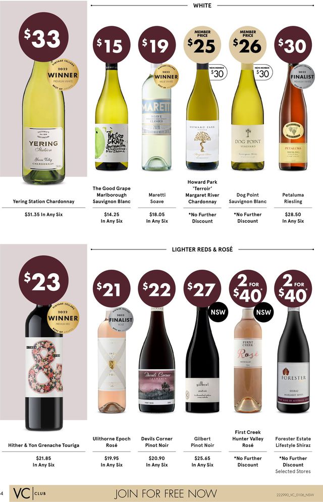 Vintage Cellars Catalogue from 01/06/2022