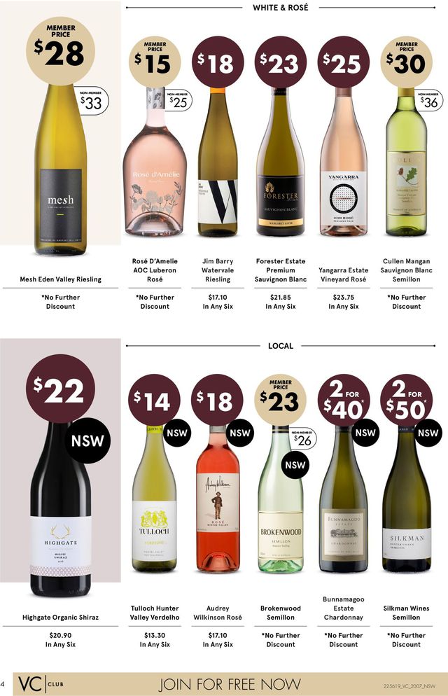 Vintage Cellars Catalogue from 20/07/2022