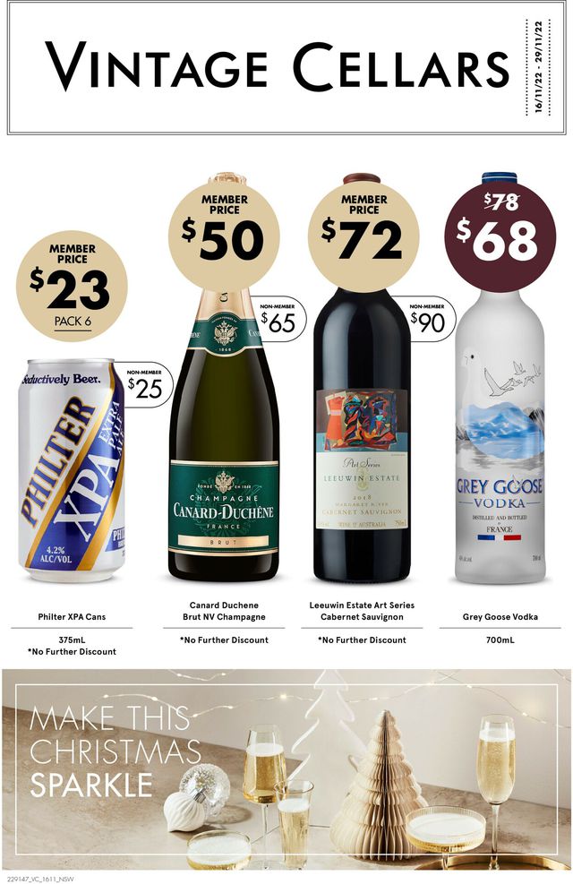 Vintage Cellars Catalogue from 17/11/2022