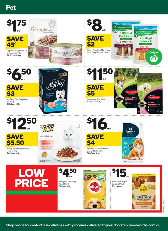 Woolworths Catalogue from 11/01/2023