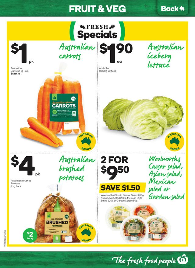 Woolworths Catalogue from 01/02/2023