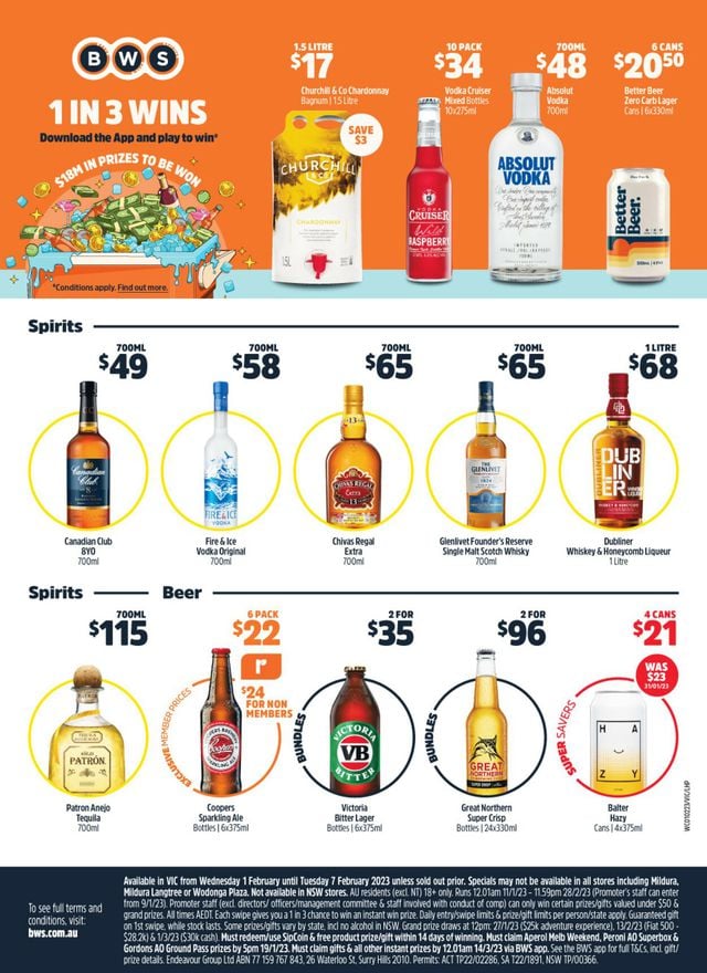 Woolworths Catalogue from 01/02/2023