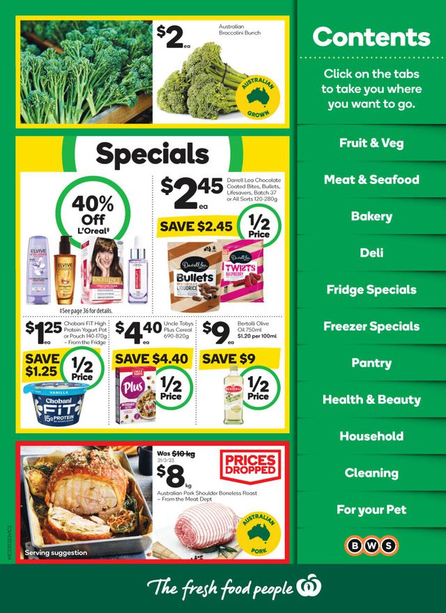 Woolworths Catalogue from 22/03/2023