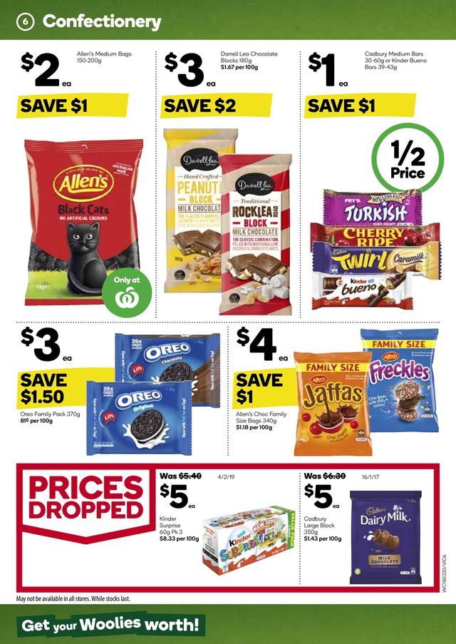 Woolworths Catalogue from 18/03/2020