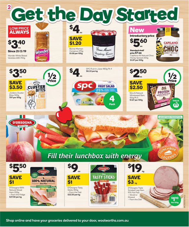 Woolworths Catalogue from 15/07/2020