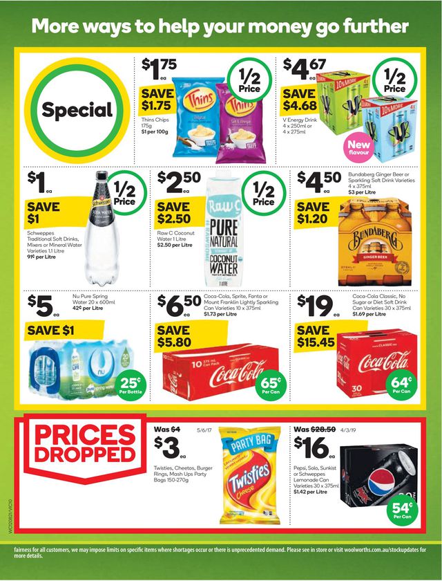 Woolworths Catalogue from 12/08/2020
