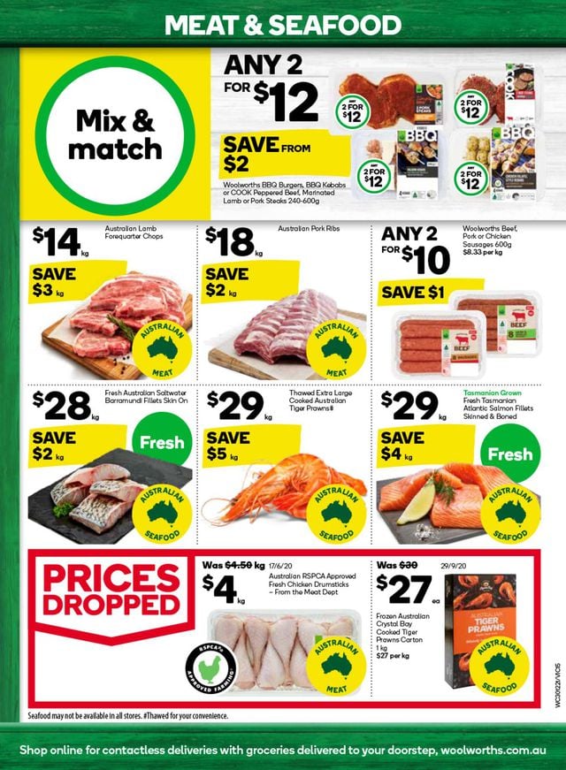 Woolworths Catalogue from 30/12/2020