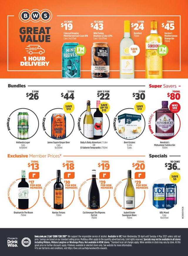 Woolworths Catalogue from 28/04/2021