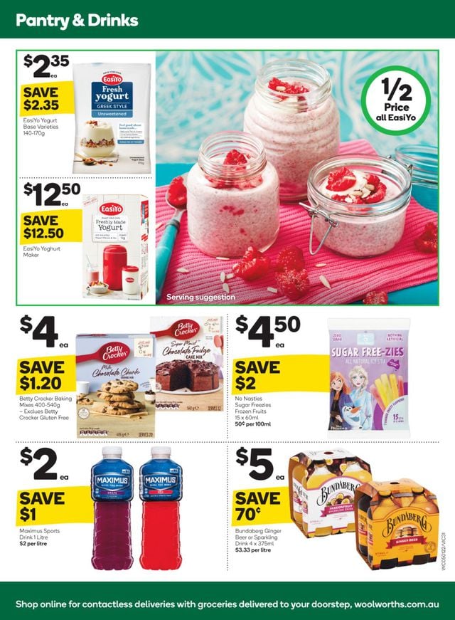 Woolworths Catalogue from 05/01/2022