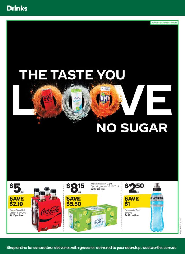 Woolworths Catalogue from 09/02/2022