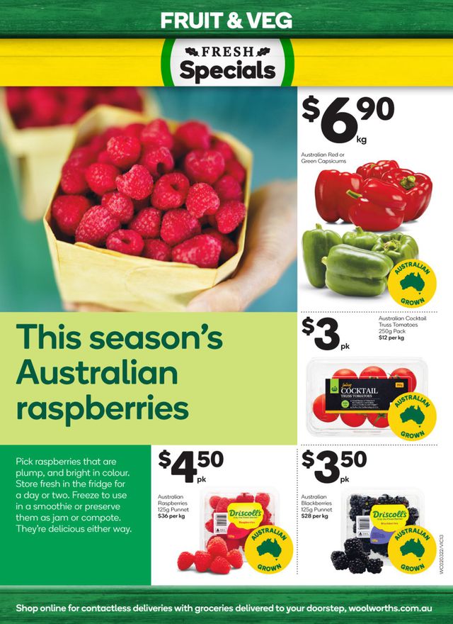 Woolworths Catalogue from 02/03/2022