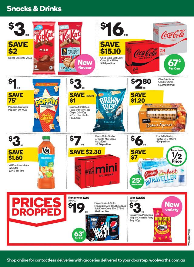 Woolworths Catalogue from 16/03/2022
