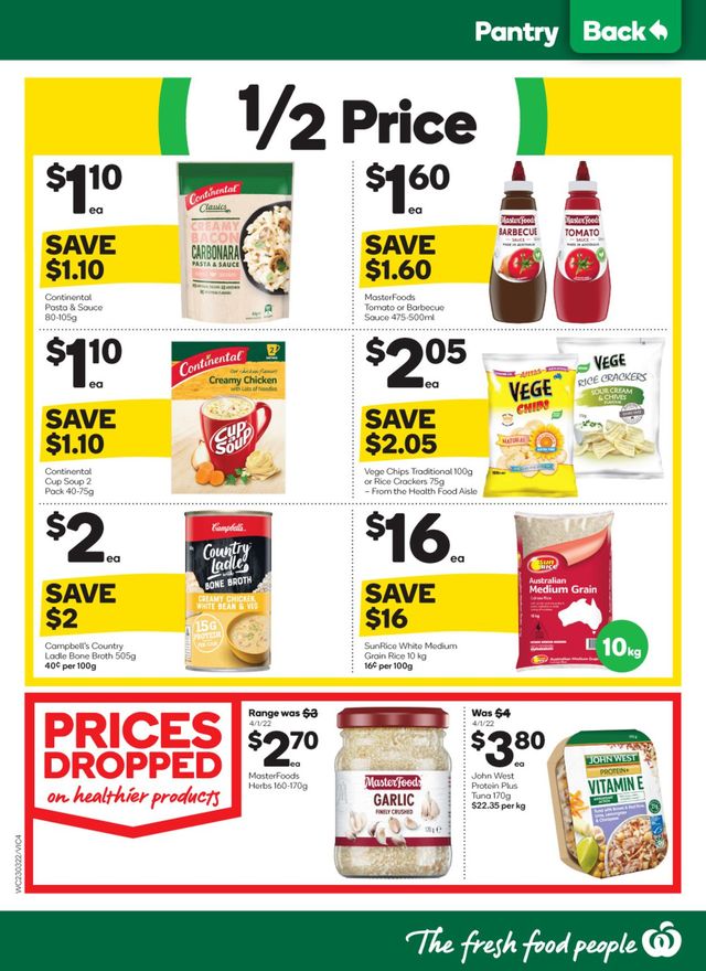 Woolworths Catalogue from 23/03/2022