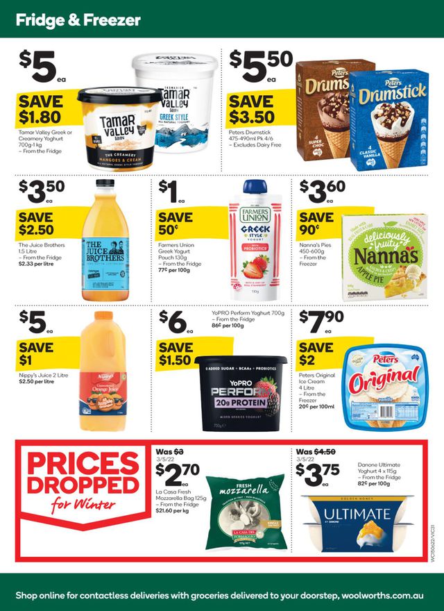 Woolworths Catalogue from 15/06/2022