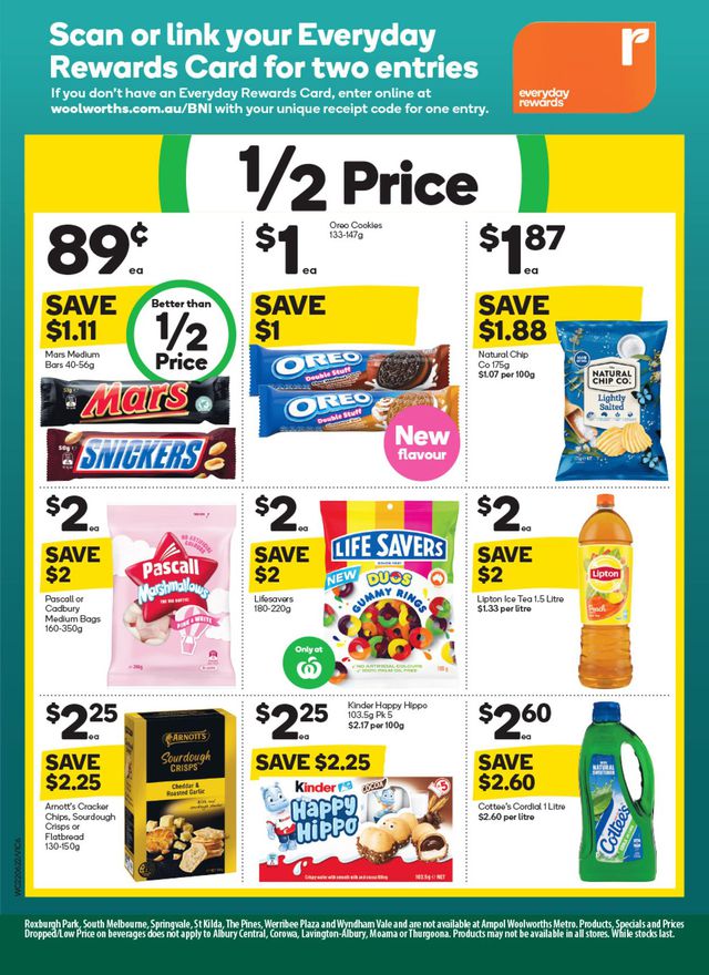 Woolworths Catalogue from 22/06/2022